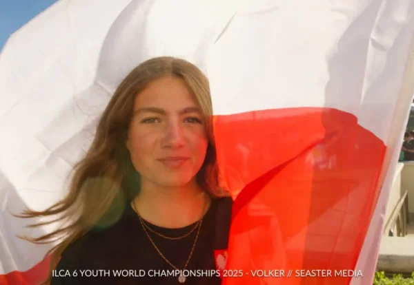 Lena Adamska na  Mistrzostwach Świata w żeglarstwie kobiet ICLA 6  U-17